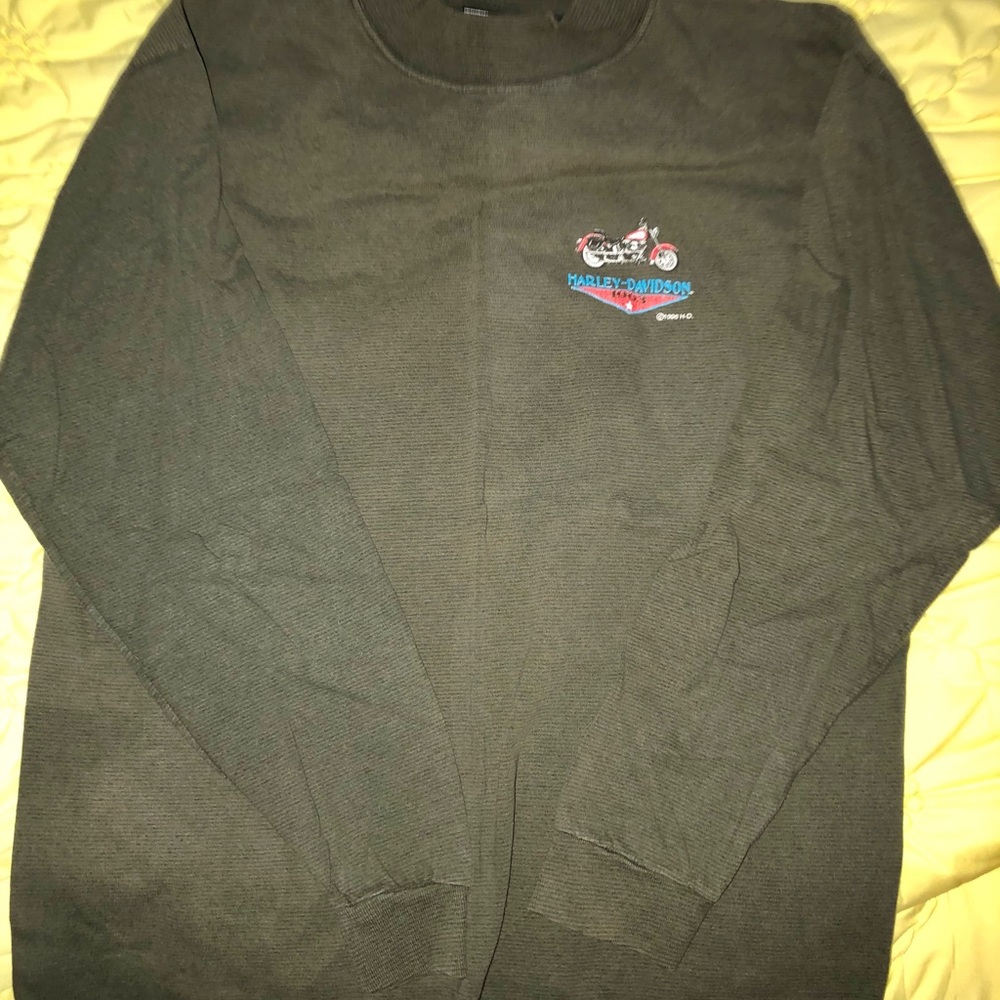 Harley Davidson mock turtle neck
